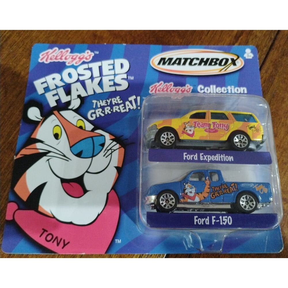 Matchbox Frosted Flakes 2 Car Pack